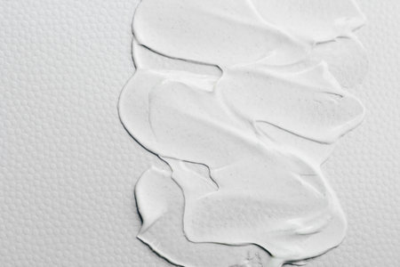 The texture of a cosmetic care cream-scrub.の写真素材