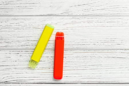 Nicotine disposable electronic cigarette, replacing cigarettes with tobaccoの写真素材