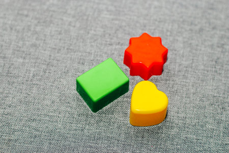 Children's colorful details designer for early development.の写真素材