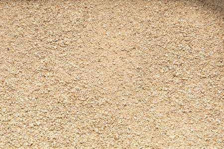 Soybean tofu bentonite filler for cat litter subtle variations in color and texture.の写真素材