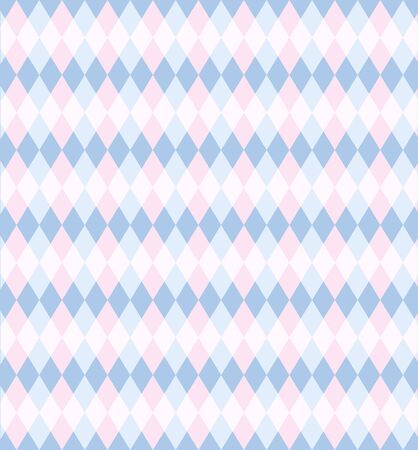 blue rhomboid seamless backgroundのイラスト素材