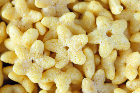 Krispy. Food flakes close upの写真素材