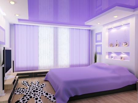 3d image of a modern interior designの写真素材