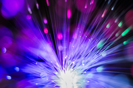 abstract light bokeh backgroundの写真素材