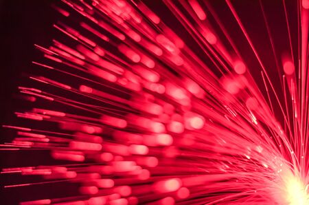 abstract light bokeh backgroundの写真素材