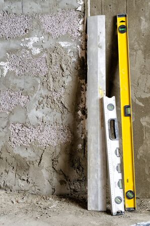 concept Repair or renovation  wall homeの写真素材