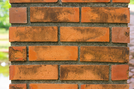 Red brick wall background-1の写真素材