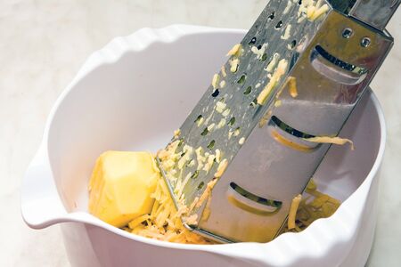 Potato pancakeの写真素材