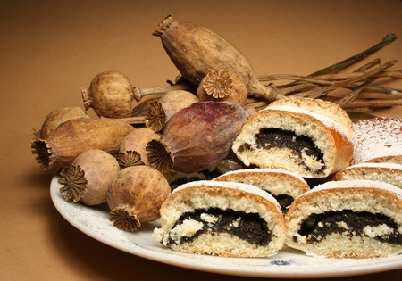 Poppy cakeの写真素材