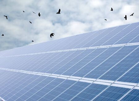 Solar panelの写真素材