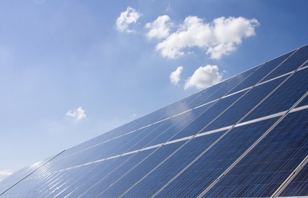 Solar panelの写真素材