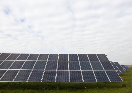 Solar panelの写真素材