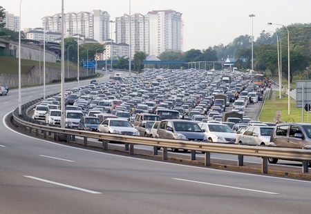 traffic jammed in malaysia traffic jammed in malaysia