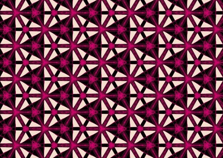 Seamless Repeatable Abstract Geometric Pattern - Vector Illustration