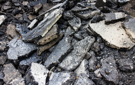 ground brokenの写真素材