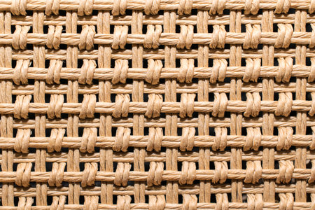 rope texture for background closeupの写真素材