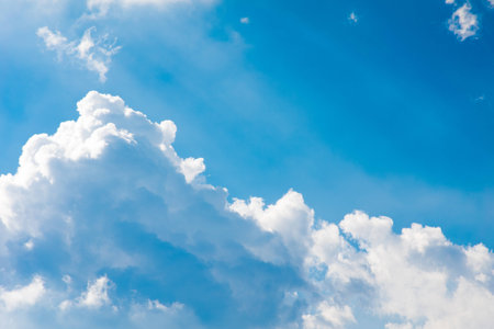 cloudy skyの写真素材