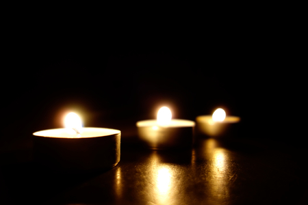 Memorial candlesの写真素材