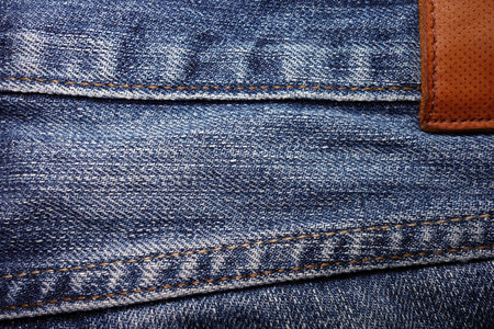 Old denim textureの写真素材