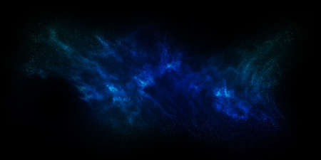 Beautiful nebula with shining stars. Infinite universe. Outer space backgroundの写真素材