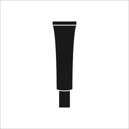 Face BB Cream symbol simple silhouette icon on backgroundのイラスト素材