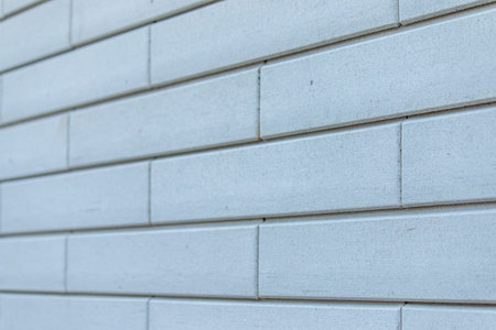 Brick wall texture surface side view