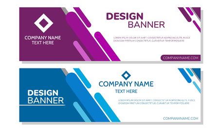 vector modern  business banner designのイラスト素材