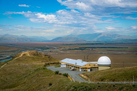 Mount John University Observatory (MJUO), The Premier astronomical research observatory in New Zealand.のeditorial素材