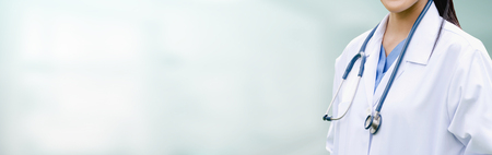 Professional doctor at the hospital. Medical healthcare business and doctor service.の写真素材