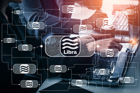 Libra cryptocurrency coin newly introduced to world digital money economy. Libra was reported to be...