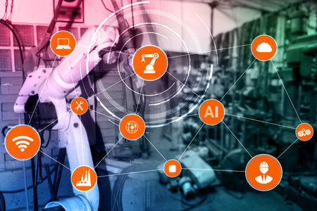 産業用ロボットの写真 イラスト素材一覧 41 524件 ストックフォトのamanaimages Plus