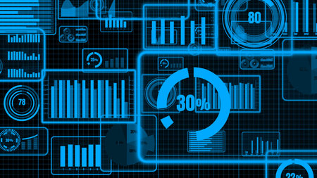 Visionary business dashboard for financial data analysis