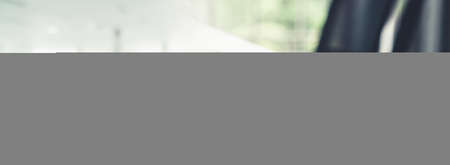 Headset and customer support equipment at call center ready for actively service . Corporate business help desk and telephone assistance concept .の写真素材