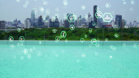 Green city technology shifting towards sustainable alteration concept by clean energy , recycling...