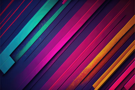Abstract texture of colorful concept background. Inspiration of separated high-color stroke bright tone creativity. Finest generative AI.の素材