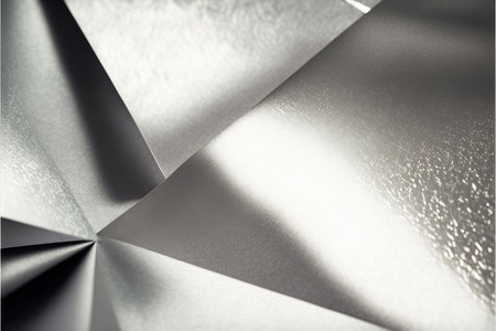 Abstract of white paper or textile color in wallpaper. Concept of gray wavy design pattern background. Finest generative AI.の素材