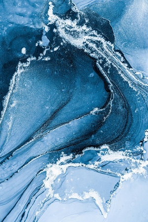 Original artwork photo of marble ink abstract art. High resolution photograph from exemplary...