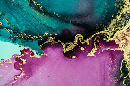 Original artwork photo of marble ink abstract art. High resolution photograph from exemplary...