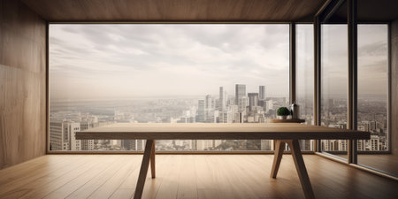 Home office interior design in modern style with working spaceの素材