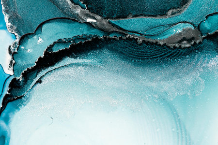 Original artwork photo of marble ink abstract art. High resolution photograph from exemplary...