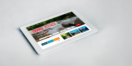 Online travel agency website for modish search and travel planning offers deal and package for...