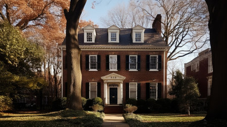 Home architecture design in Contemporary Style with Sustainable features constructed by Concrete and Glass material. High-tech minimalist design. Generative AI AIG25 .の素材