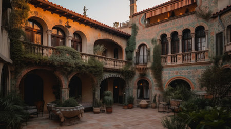Home architecture design in Cape Cod Style with Dormer windows constructed by Wood and Shingle material. Classic Cape Cod style. Generative AI AIG25 .の素材