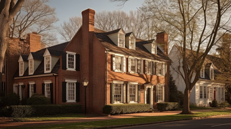 Home architecture design in Modern Style with Front door constructed by Concrete, wood, and metal material. Minimalist contemporary. Generative AI AIG25 .の素材