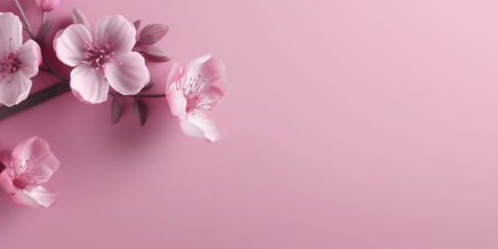 Beautiful abstract pink floral design background. beautiful Generative AI AIG32の素材
