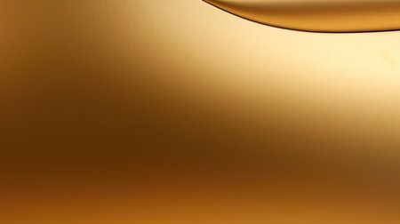 The abstract background of metal texture with empty space in soft light gold color. 3D illustration of exuberant.の写真素材
