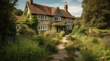 Home architecture design in Contemporary Style with Minimalist facade constructed by Steel and Glass material. Contemporary Minimalist design. Generative AI AIG25 .の素材