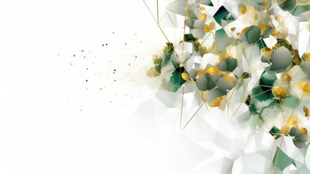 Watercolor abstract design for background of wedding or buzzy social media banner generative AIの素材
