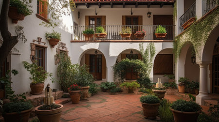 Home architecture design in Craftsman Style with Covered porch constructed by Wood, Stone material. Handcrafted details and materials. Generative AI AIG25 .の素材