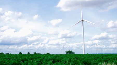 Progressive way of utilizing wind as renewable source of energy to power the modern way of life by...